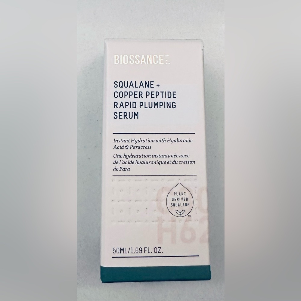 Biossance Copper Peptides new in box